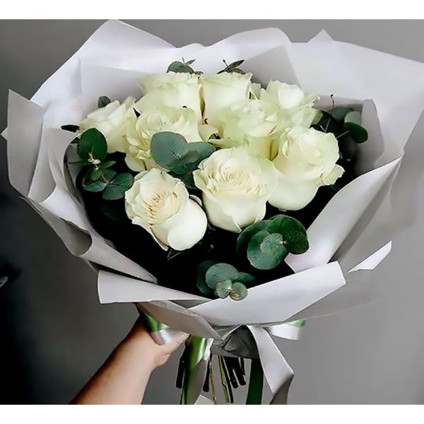 Bembeyaz Mutluluk Beyaz Güller